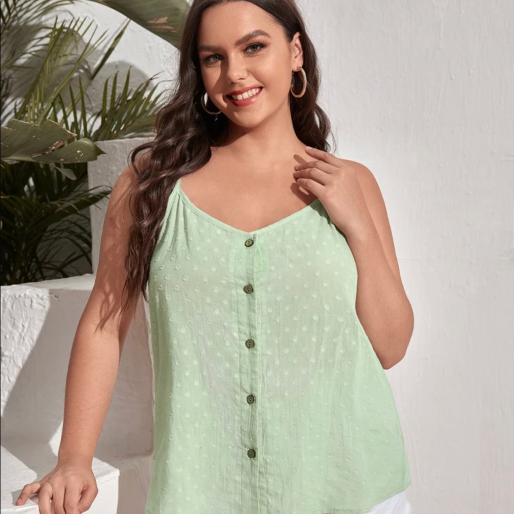 2for$25plus Button Front Cami